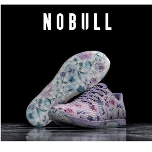 NOBULL Watercolor Floral Trainers size 9 women’s or 7.5 men